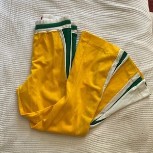 Rawlings pro track pants- Green Bay packers? Oregon ducks?